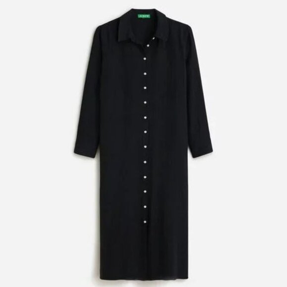 NWT | J.Crew: Long Beach Shirt In Airy Gauze | XS - Picture 2 of 6